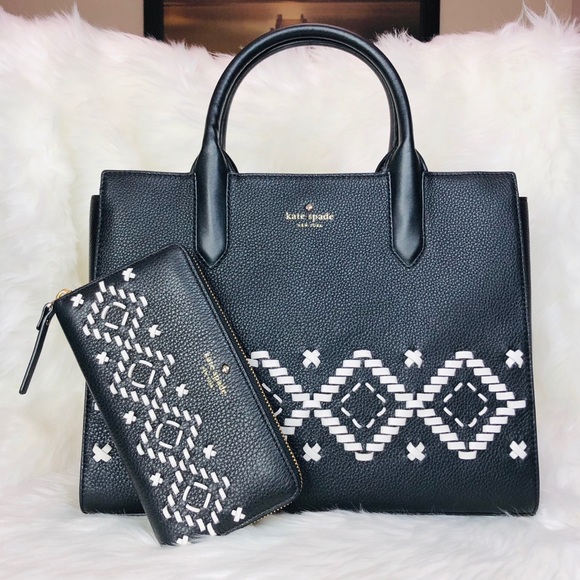kate spade Handbags - Kate Spade Flynn Street Meriwether Satchel Wallet
